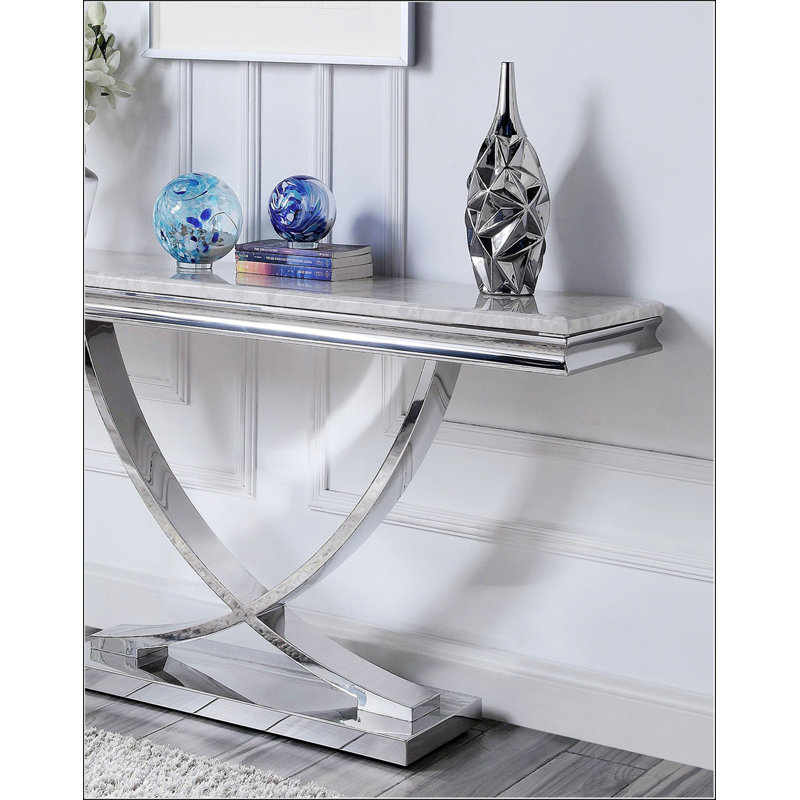Table de canapé moderne de style glamour
