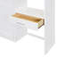 Lit escamotable double pleine grandeur avec bureau, armoire supérieure et tablettes de rangement, lit pliable peu encombrant-1022760745-1022760746