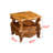 European marble solid wood carved coffee table Faux Marble Top Coffee Table