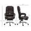 Fauteuil inclinable pivotant en simili cuir Gangarm-1004527132