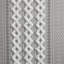 Imani 100% Cotton Printed Boho Single Curtain Panel with Tufted Chenille Stripe and Lining-1549509277-1522508552