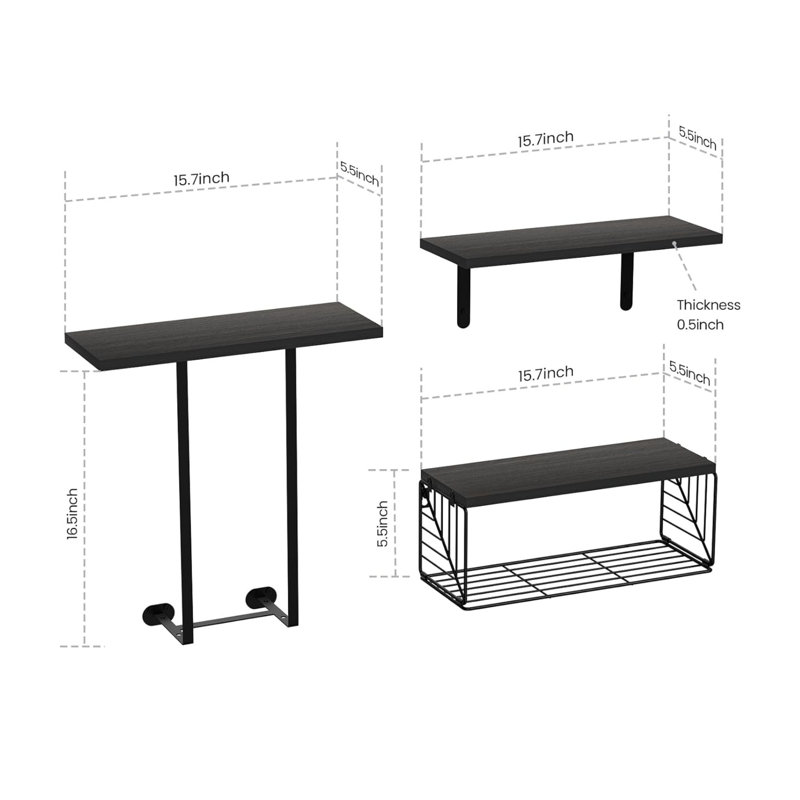 Metal Bathroom Shelves