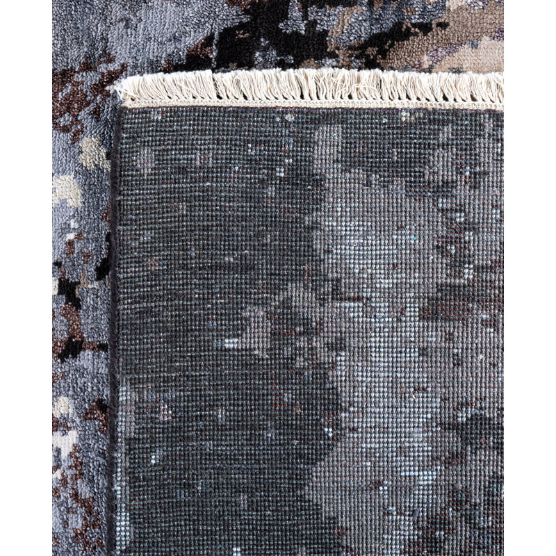 Overdyed One-of-a-Kind 8' 2" X 10' 1" Hand Knotted Area Rug