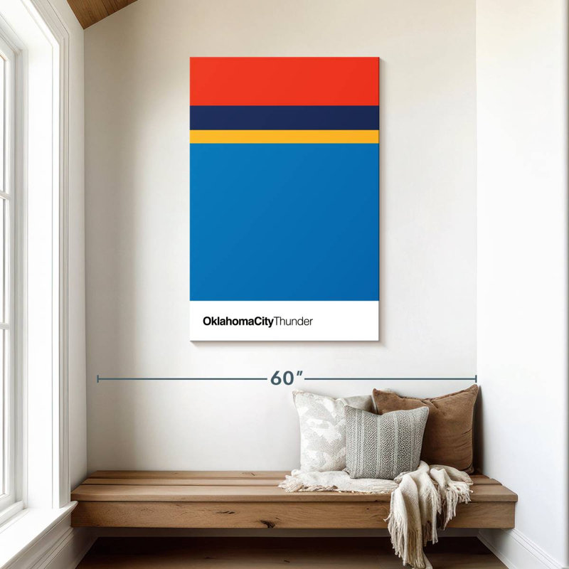 Sireci Oklahoma City Thunder, 45" H x 30" W