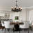 Liam 8 - Light Dimmable Wagon Wheel Chandelier