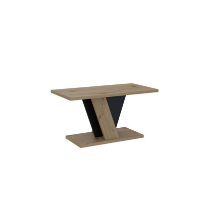 Pedestal Coffee Table with Storage