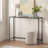 Huxley 39.4'' Glass Top Console Table-1794264376-1792129363