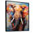 Black Floater Framed