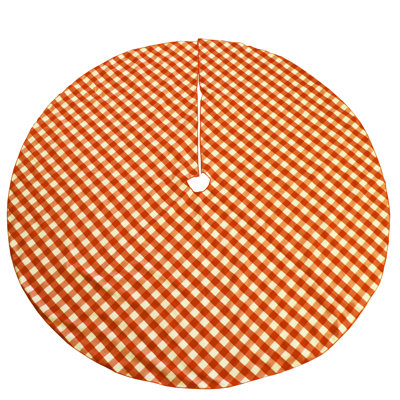 Gingham Cotton Tree Skirt