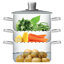 Clearview 3 Tier Steamer Basket-1666727507