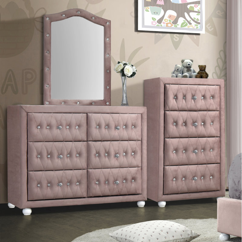 Humphery 40'' W 6 - Drawer Dresser