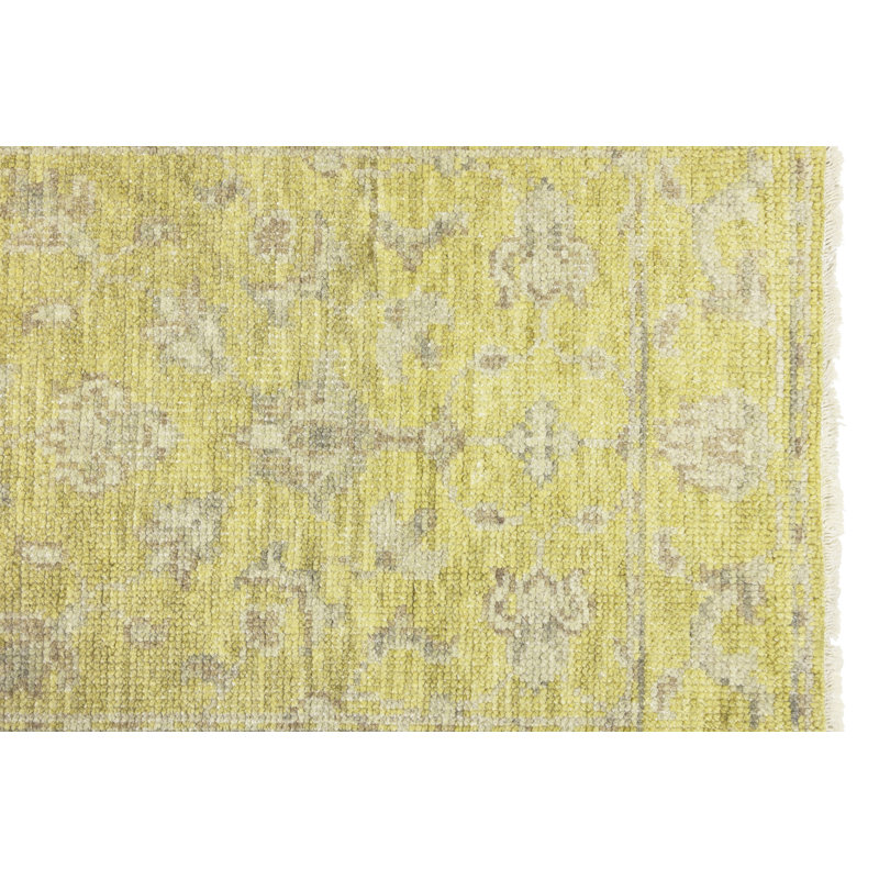Tapis oriental floral Elandus, Tapis de couloir 2 pi 7 po x 8 pi 2 po