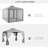Patio Gazebo, Outdoor Canopy Shelter With 2-Tier Roof And Netting, Steel Frame For Garden, Lawn, Backyard, And Deck (Canopy)-112604642-112604648