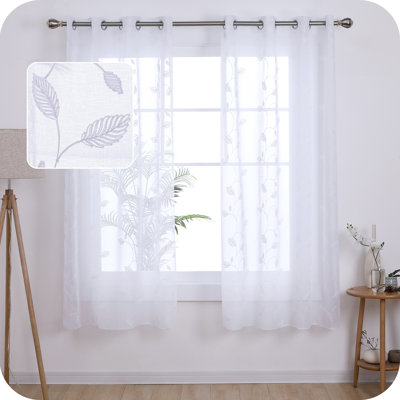 Ledbetter Semi Sheer Curtain Pair
