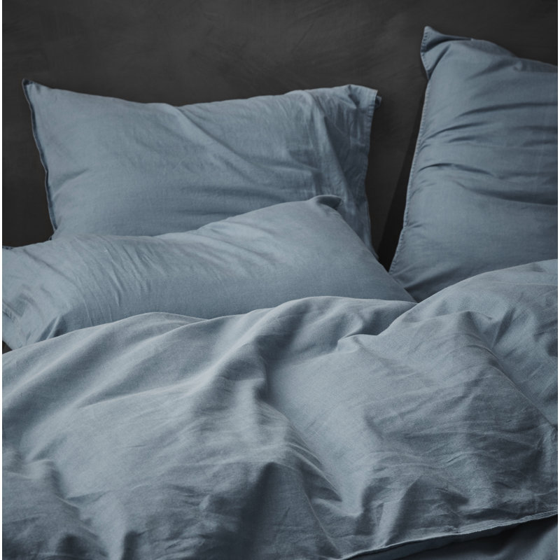 Guy Duvet Cover Set, Single Duvet Cover + 1 Pillowcase (80 x 80cm), Blue