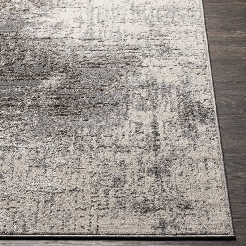 Abstract Indoor Rug, Rectangle 3'3" x 4'5"