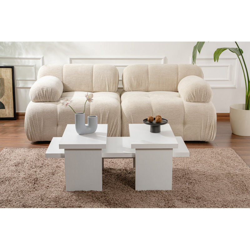 Nordure Coffee Table, White