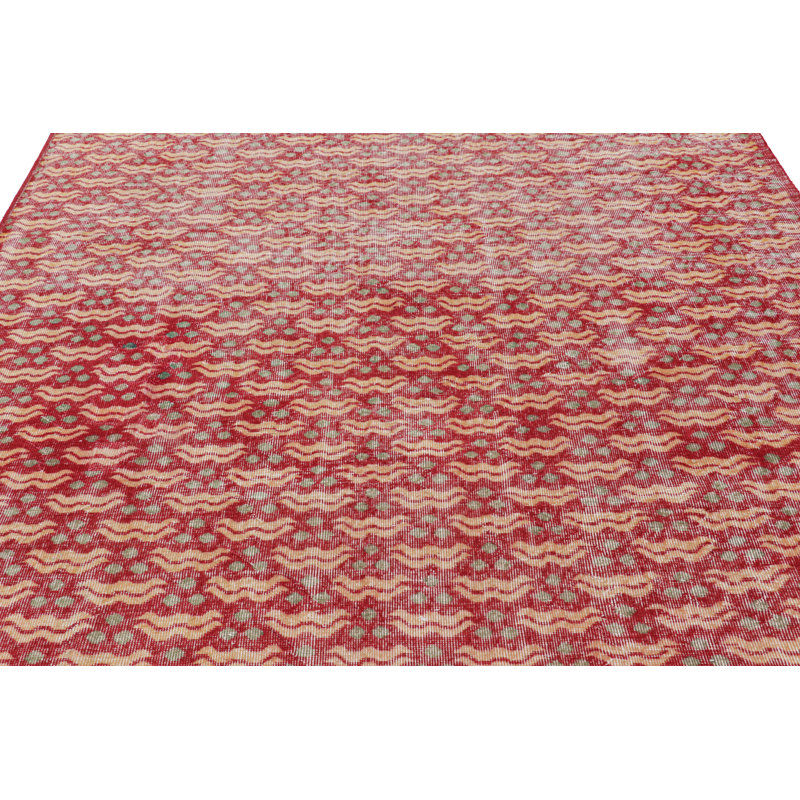 One-of-a-Kind 7’1”x9’4” Hand Knotted Area Rug