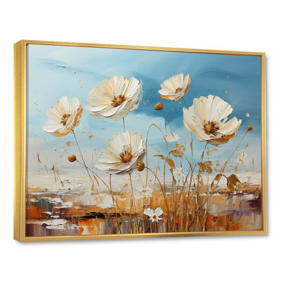 «Daisy Dreamscape Flowers Field» sur impression sur toile