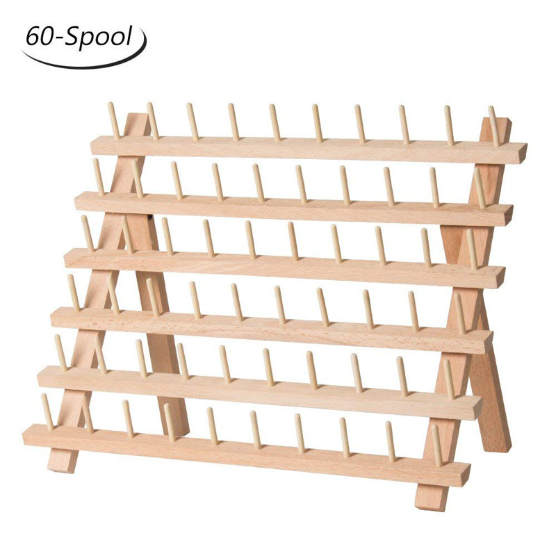 Nécessaire de couture en bois haitral
