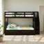 Lit superposé double avec tiroir et garde-corps, lit superposé pour enfant pour chambre à coucher-671886955