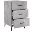 Mehrudin 40cm W Iron Bedside Table-1644452413
