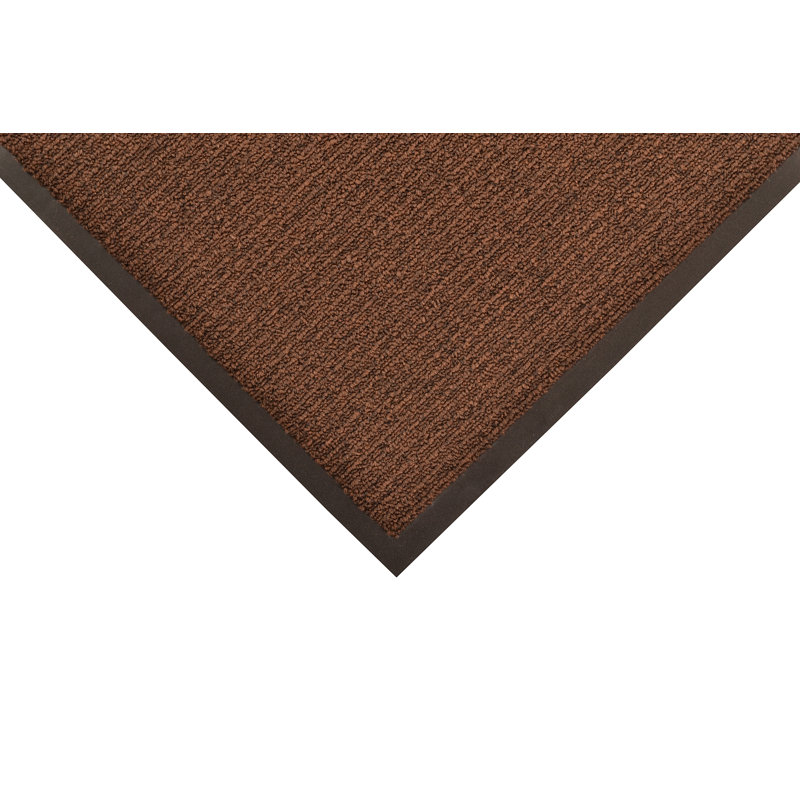 Alkan Indoor Doormat, Brown, 4' x 6'