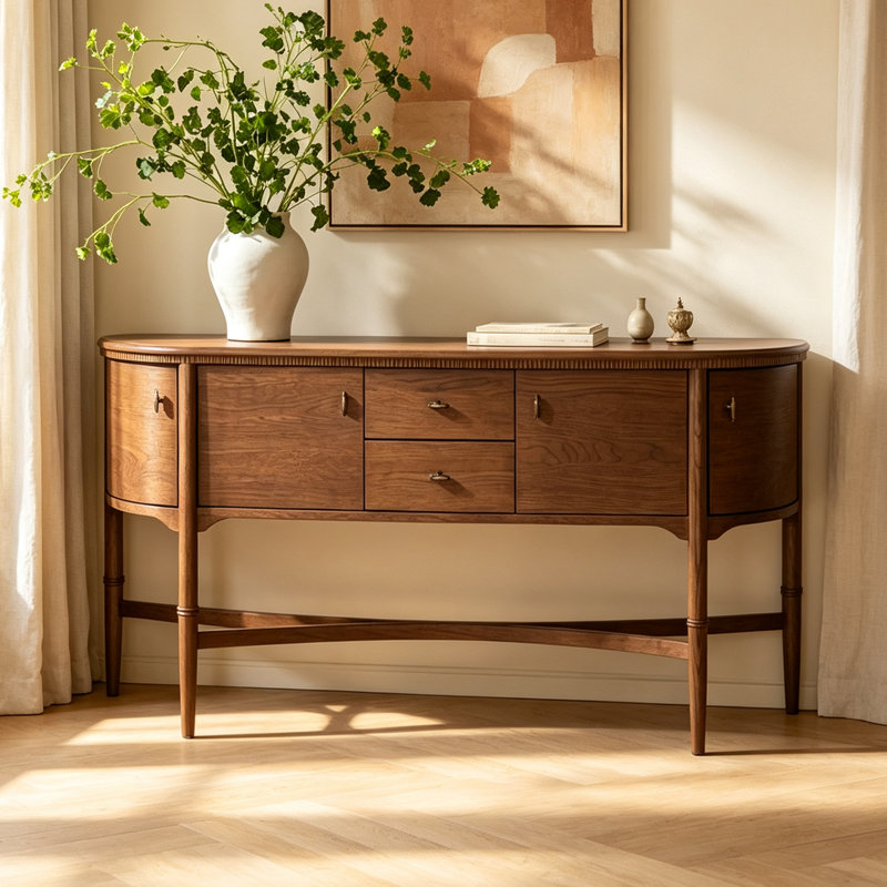 French-style multi-functional buffet table