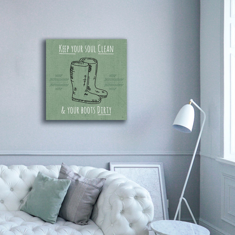 «Home Grown I» par Jess Aiken, art mural sur toile, H 37 po x l 37 po x P 1,5 po