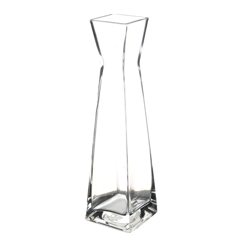 Vase en verre 12 po Gilt