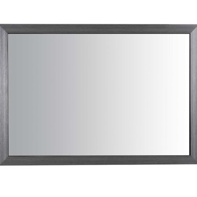 Azariel Wood Flat Wall Mirror