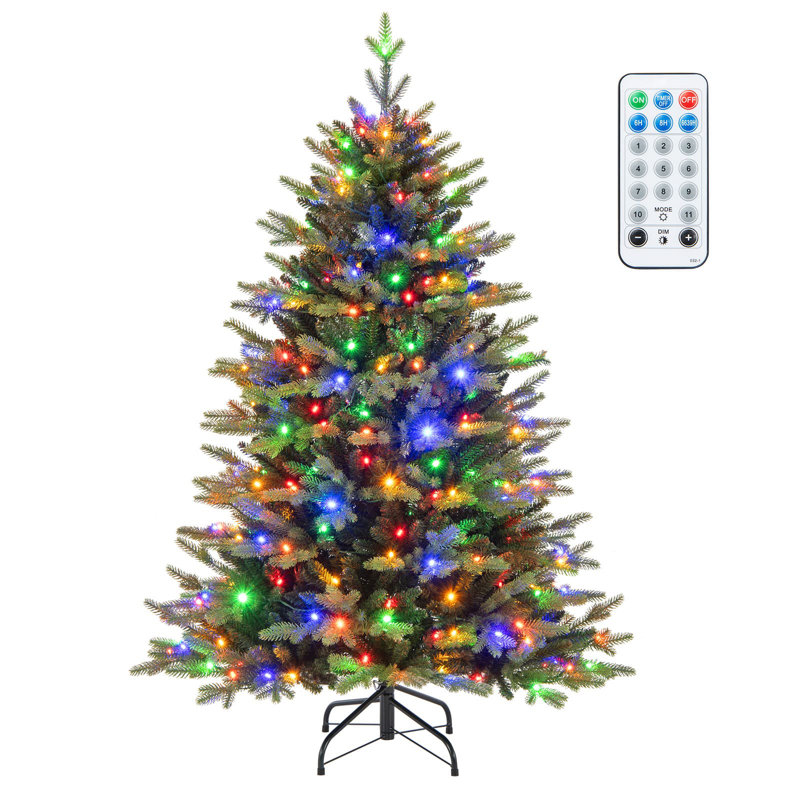 Lighted Artificial Christmas Tree