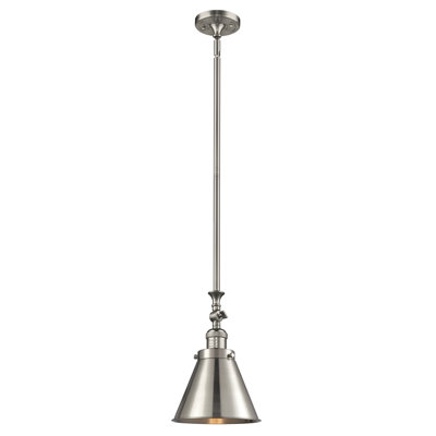 Luminaire suspendu conique à 1 lumière Donovan