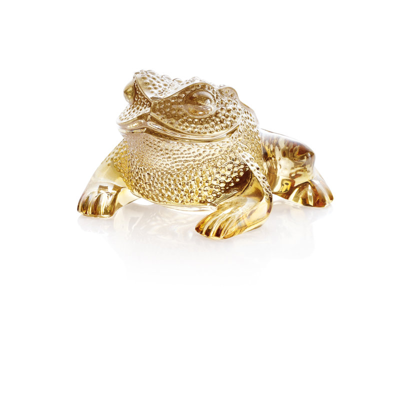 Gregoire Frog Luster Figurine