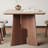 Modern Rectangle Sintered Stone Dining Table-596309473