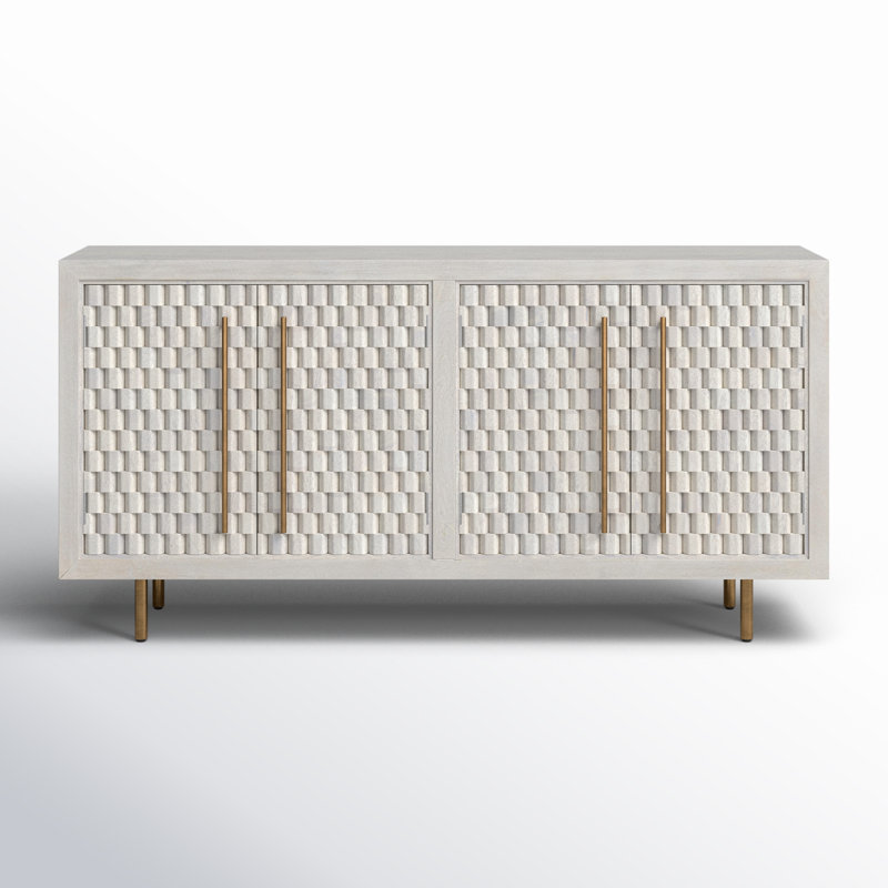 Abshire 76'' Sideboard, White Wash