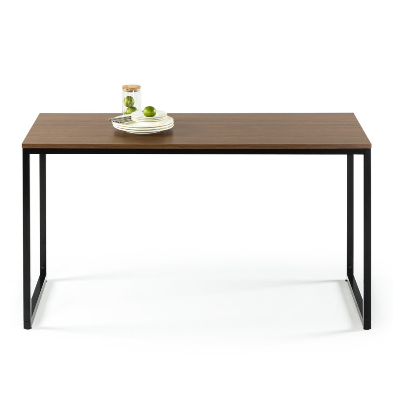 Table de salle à manger 55 po Chelmsford, Brun riche / noir