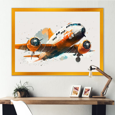 " Airplane In The Air "