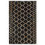 Geometric Area Rug in Black/Natural-465668869