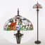 Lampe sur pied Tiffany Colibri Amber