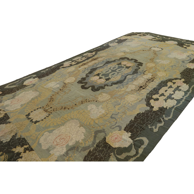 One-of-a-Kind 9'10" x 21'5" Hand Knotted Area Rug