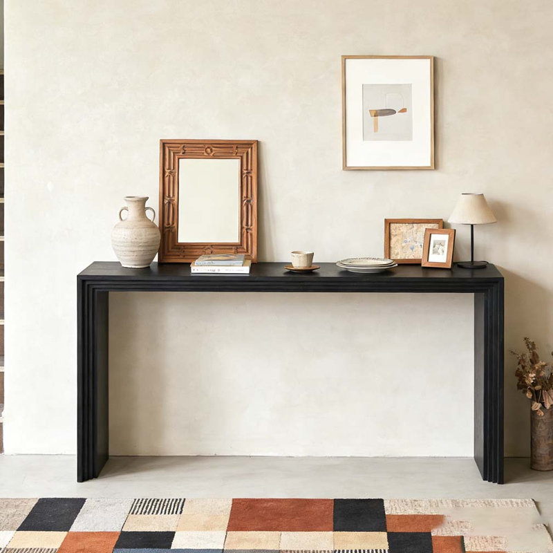 Console de style moderne, Noir