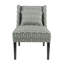 Fauteuil de chambre en polyester Hulings