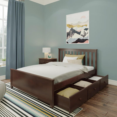  Gentrie Kids Platform Bed with Drawers