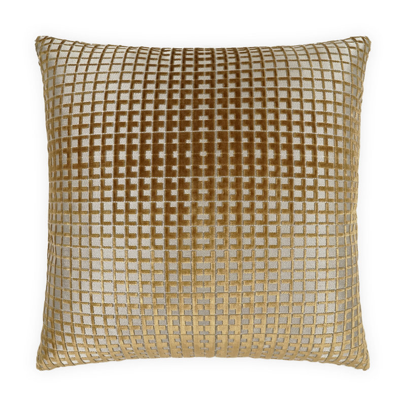 Coussin à succès, Carré 20 po, Topaze