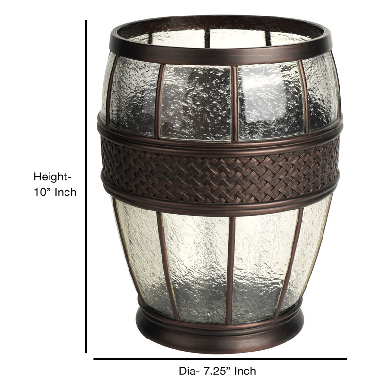 Ice Plastic Open Waste Basket