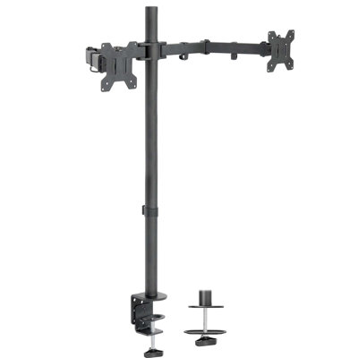 Dual Monitor Extra Tall Desk Mount
