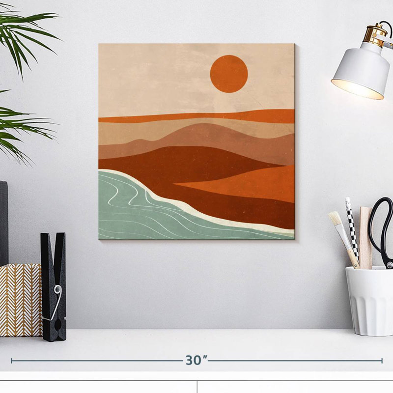 Paysage Boho Avery, H 16 po x l 16 po