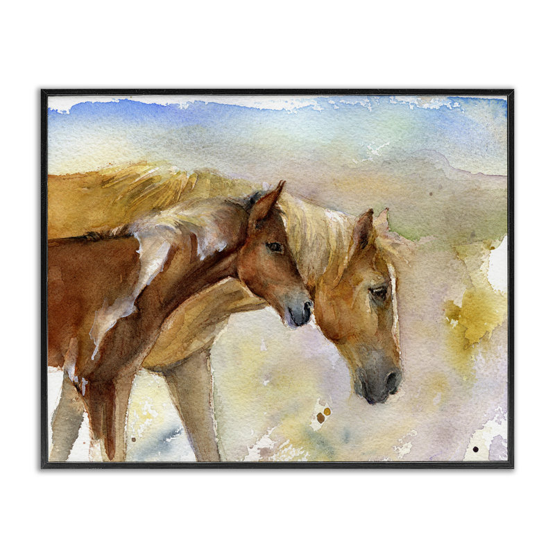 Art sauvage, estampe numérique par John Keeling, H 11 po x l 14 po, Giclée encadrée noir minuit