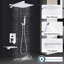 Ensemble de douche à pluie HGN 10 po-100607558
